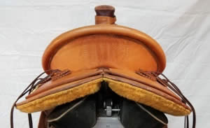 3B saddle cantleback